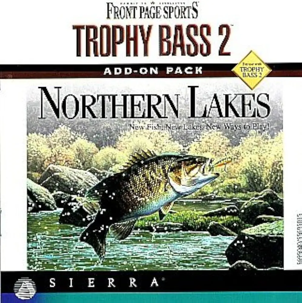 Front Page Sports: Trophy Bass 2 - Northern Lakes Game Cover