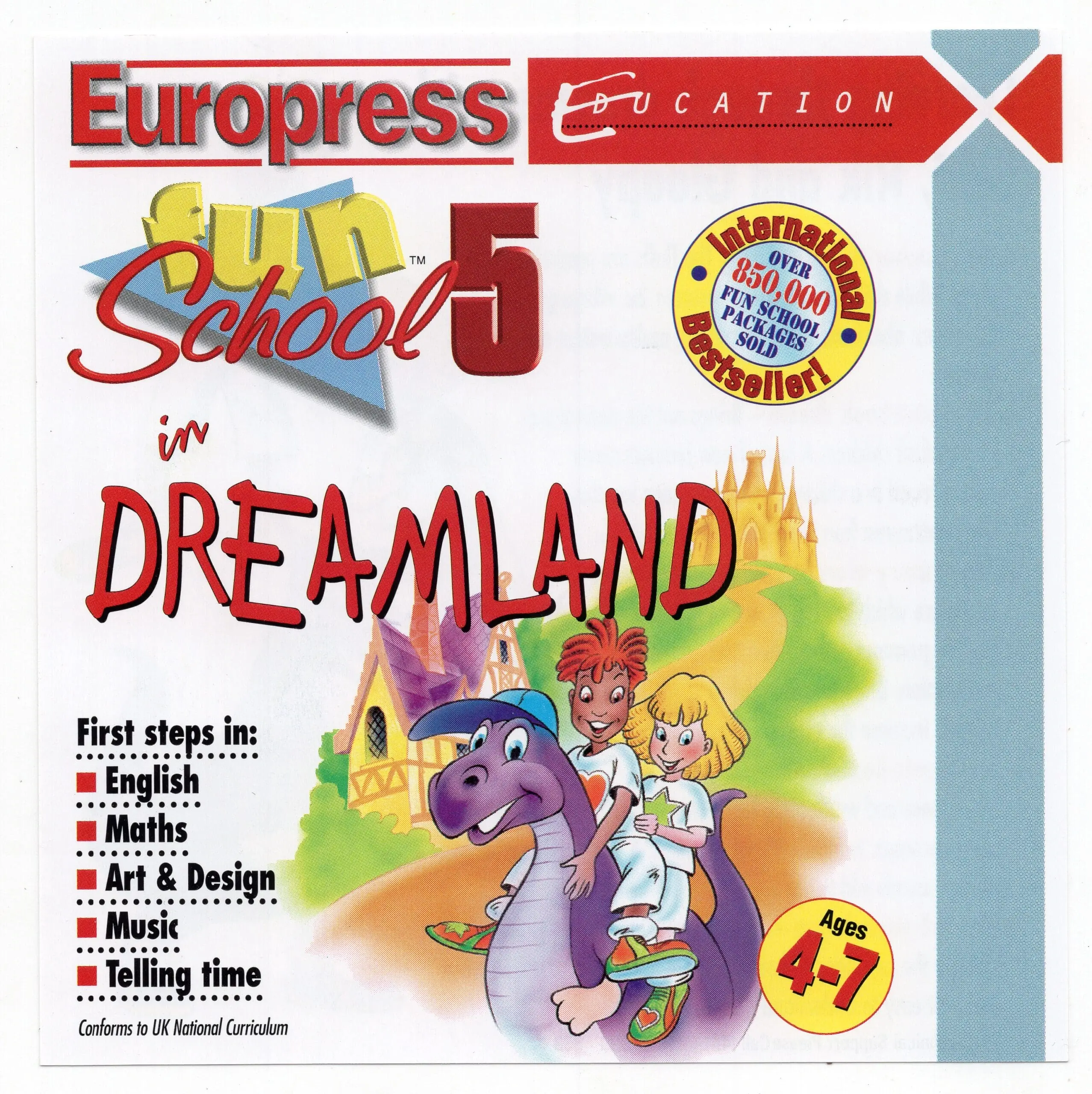 Fun School 5 in Dreamland Game Cover