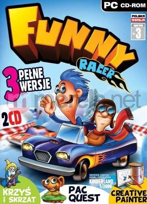 Funny Racer Game Cover
