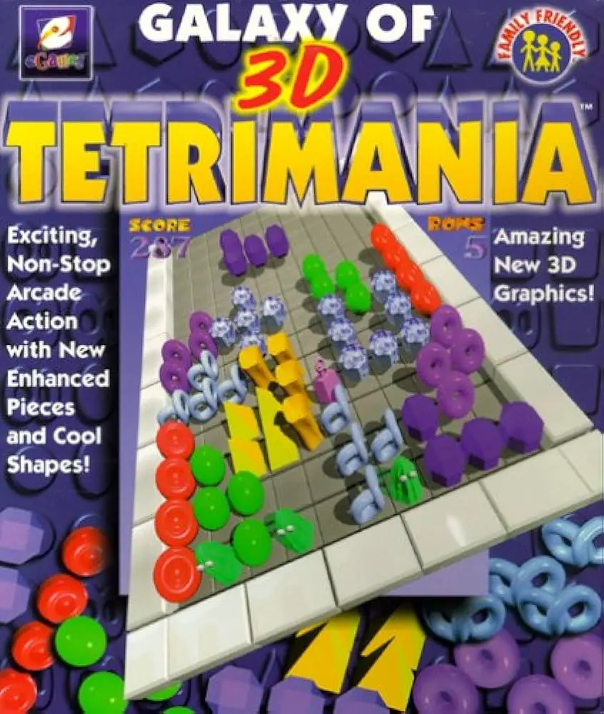 Galaxy of 3D TetriMania Game Cover