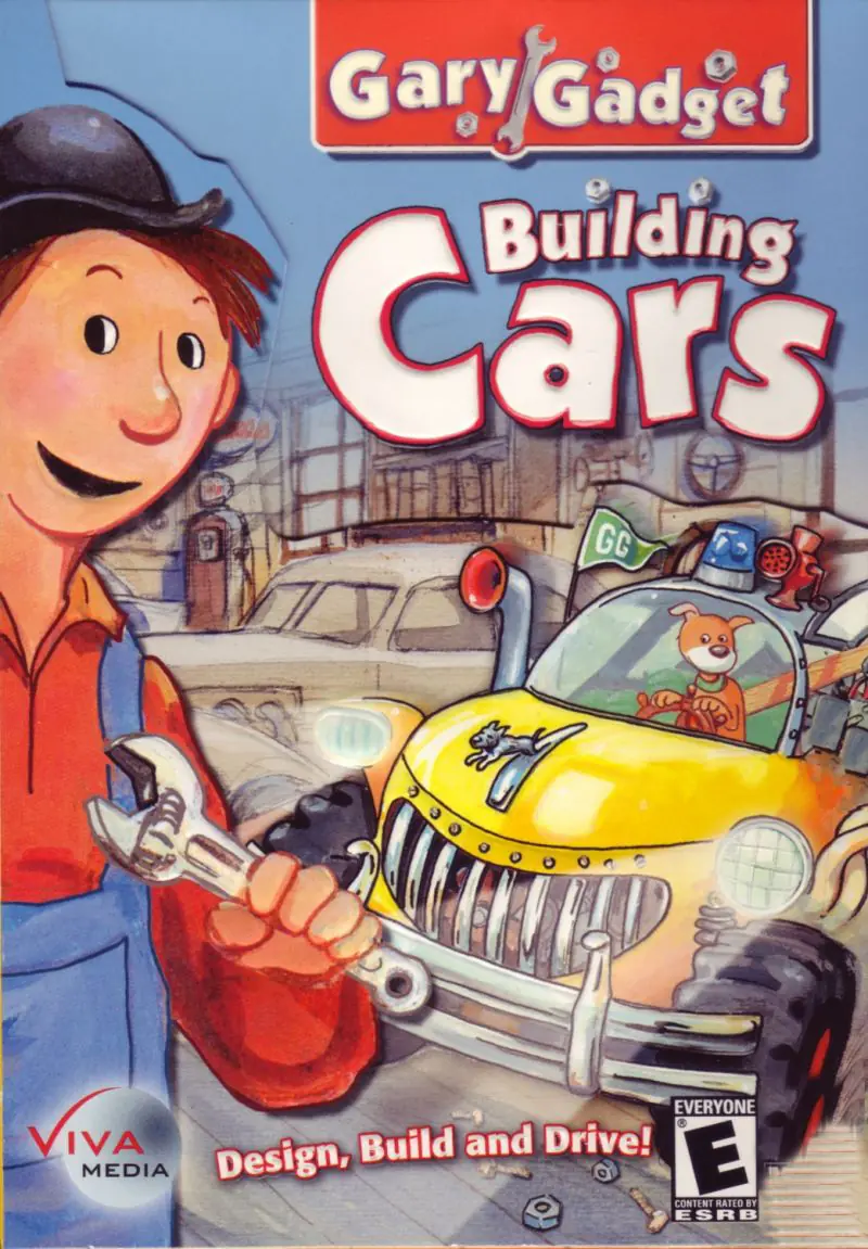 Gary Gadget: Building Cars Game Cover