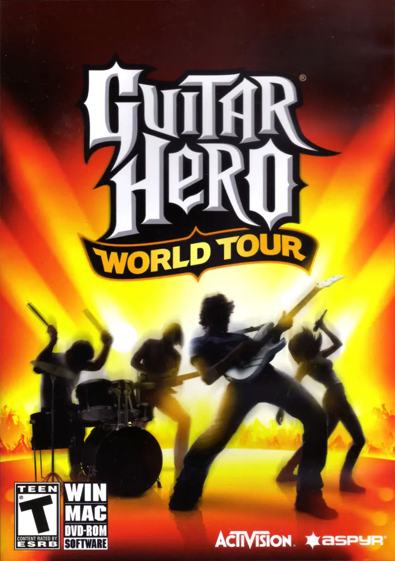 Guitar Hero World Tour Game Cover