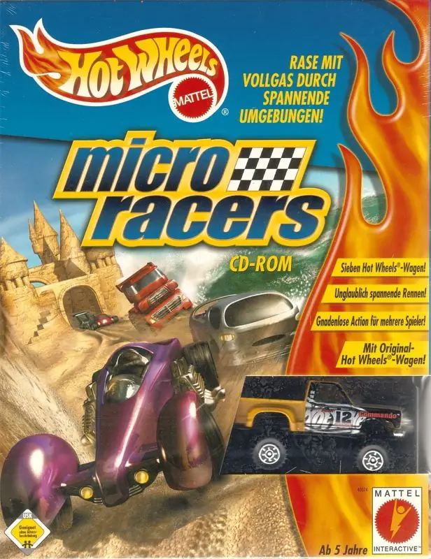 Hot Wheels: Micro Racers Game Cover