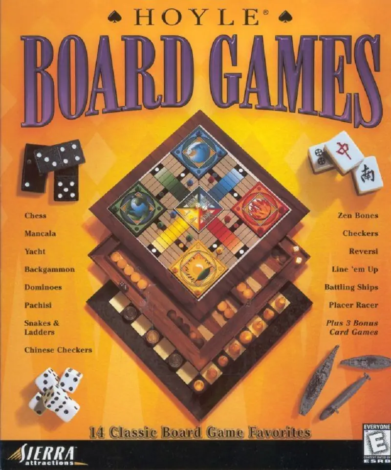 Hoyle Board Games 1998 Game Cover