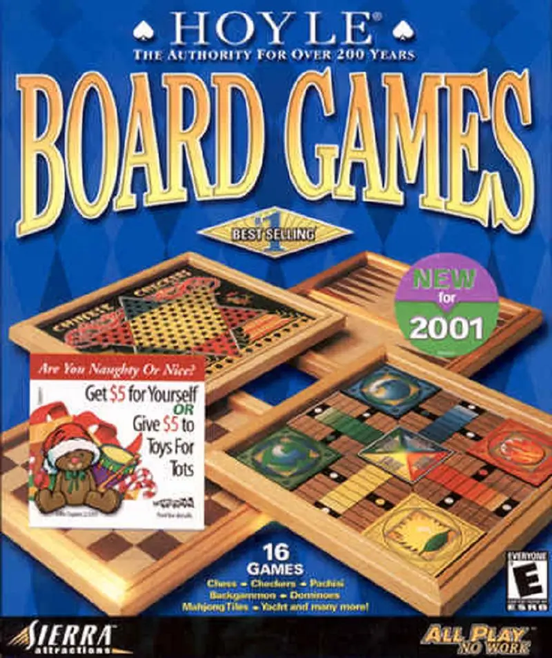 Hoyle Board Games 2001 Game Cover