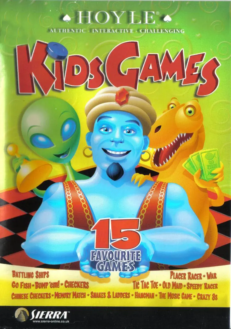 Hoyle Kids Games Game Cover