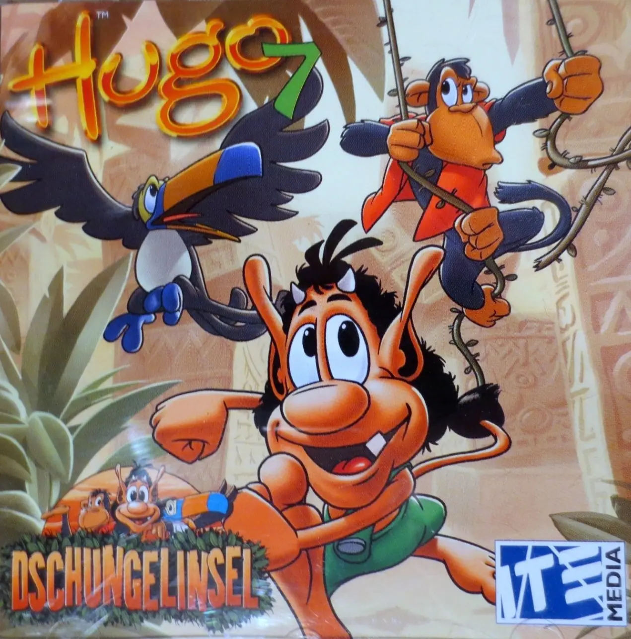 Hugo 7: Dschungelinsel Game Cover
