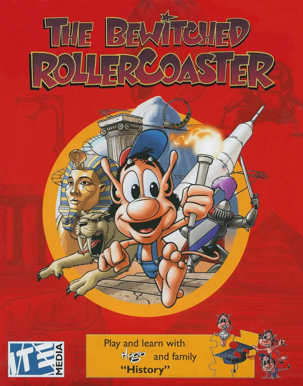 Hugo: Die verhexte Achterbahn Game Cover