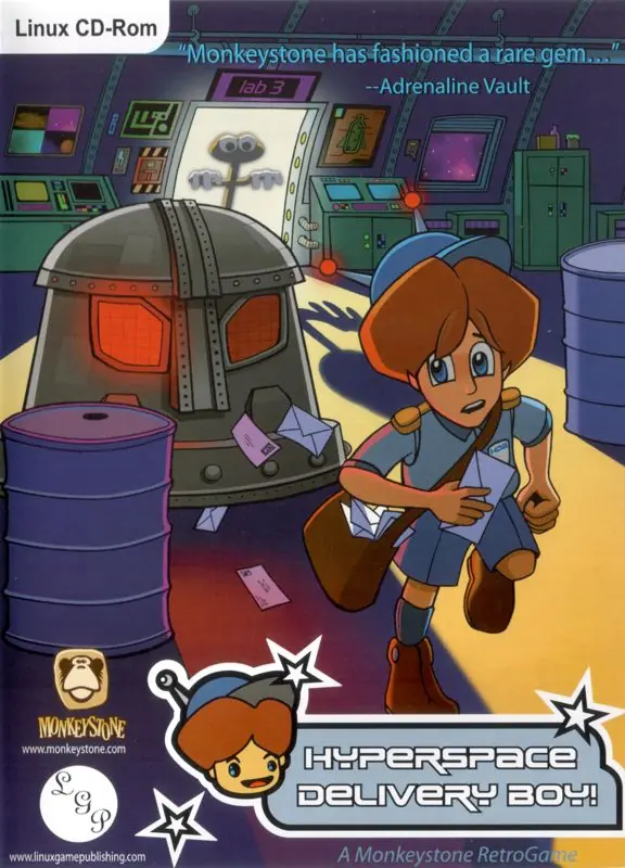 Hyperspace Delivery Boy! Game Cover