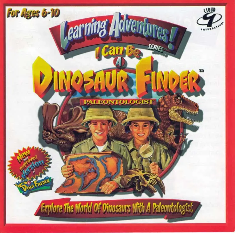 I Can Be a Dinosaur Finder Game Cover
