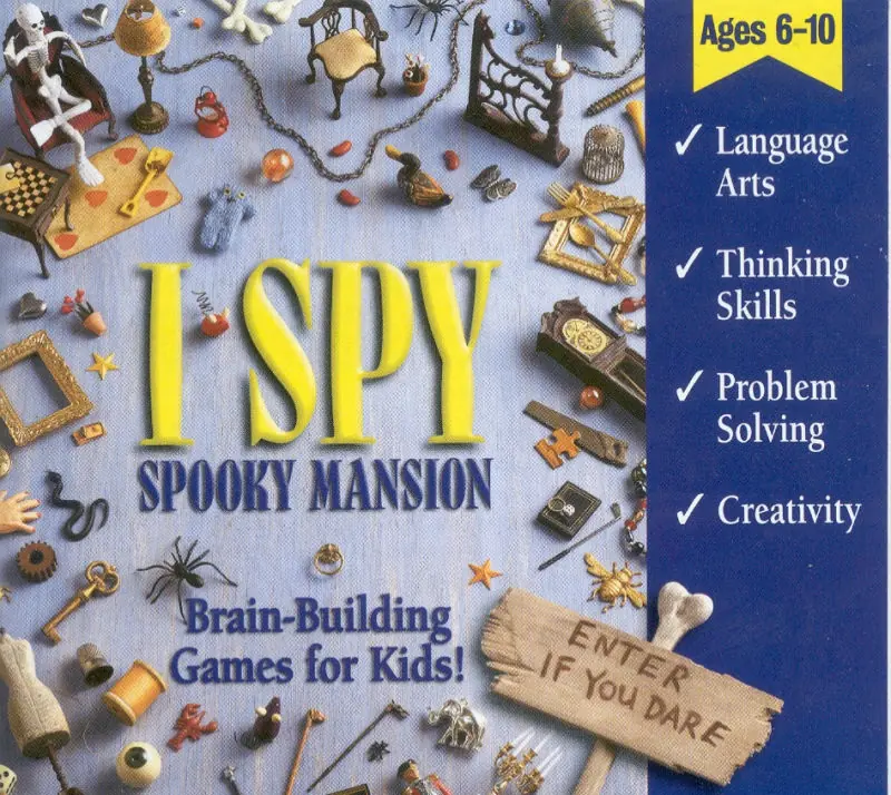 I Spy Spooky Mansion Game Cover