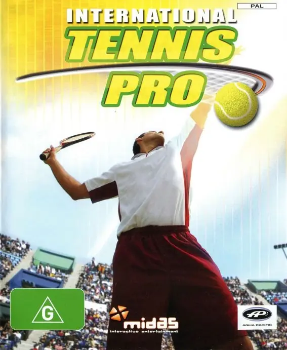 International Tennis Pro Game Cover