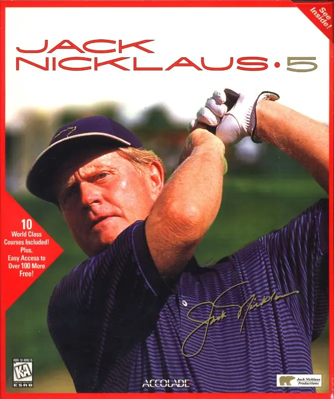 Jack Nicklaus 5 Game Cover