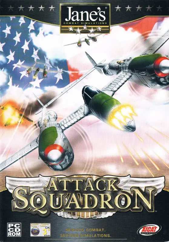 Jane's Combat Simulations: Attack Squadron Game Cover