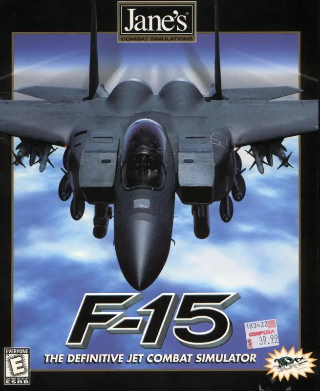 Jane's Combat Simulations: F-15 Game Cover