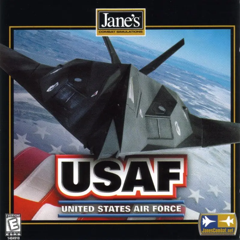 Jane's Combat Simulations: USAF - United States Air Force Game Cover