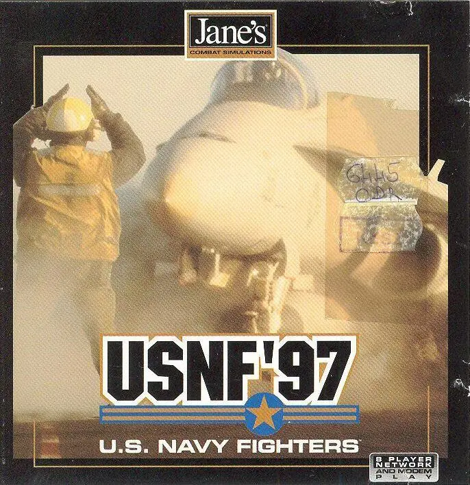 Jane's Combat Simulations: USNF'97 - U.S. Navy Fighters Game Cover