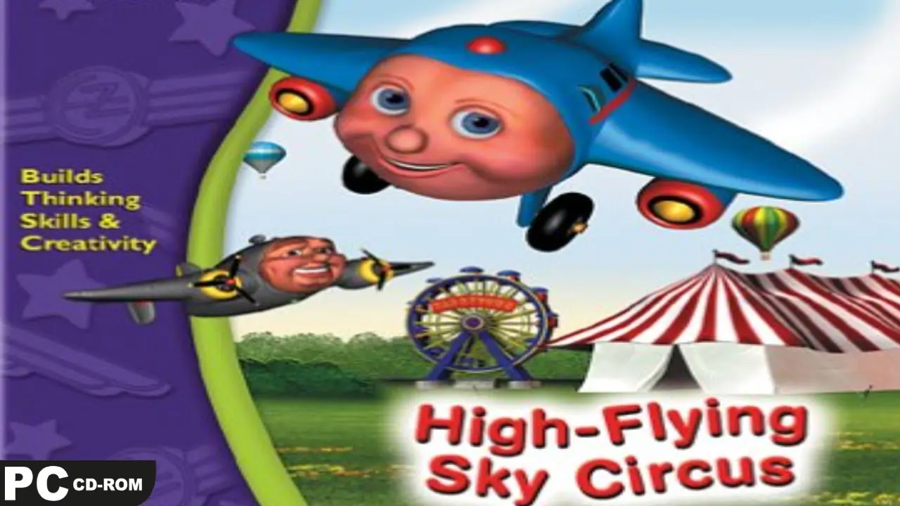 Jay Jay the Jet Plane: High-Flying Sky Circus Game Cover