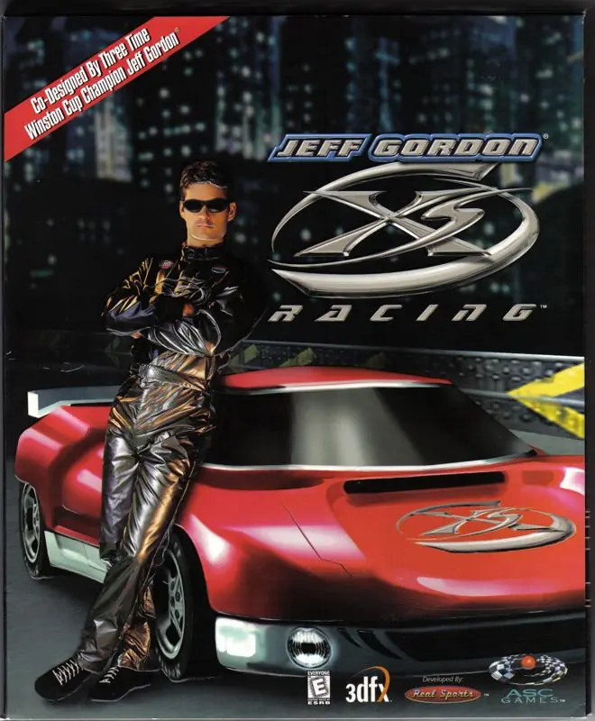 Jeff Gordon XS Racing Game Cover
