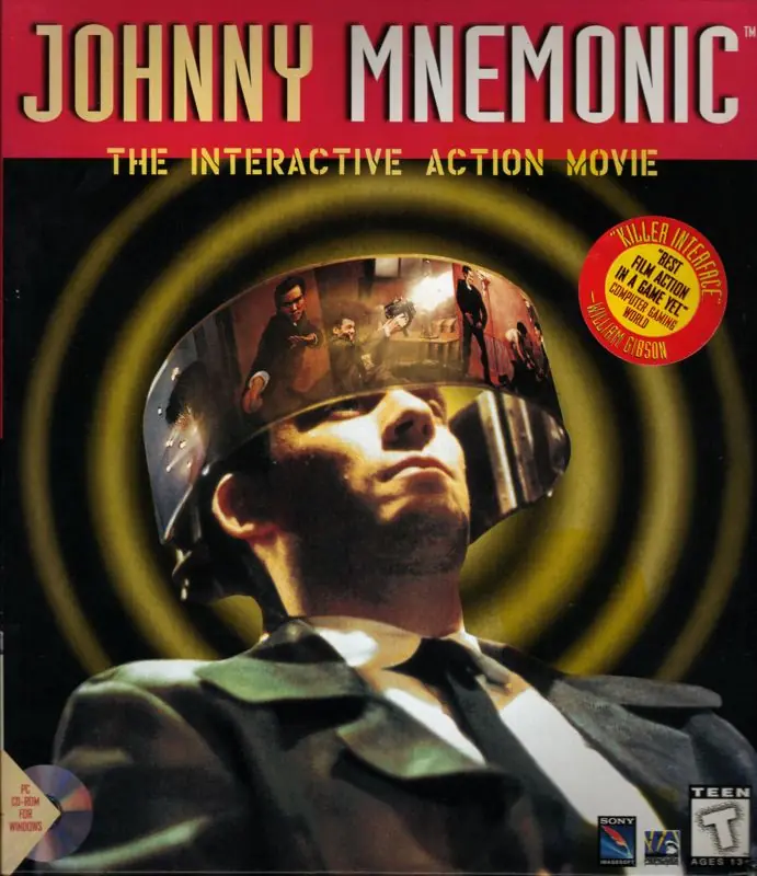 Johnny Mnemonic Game Cover