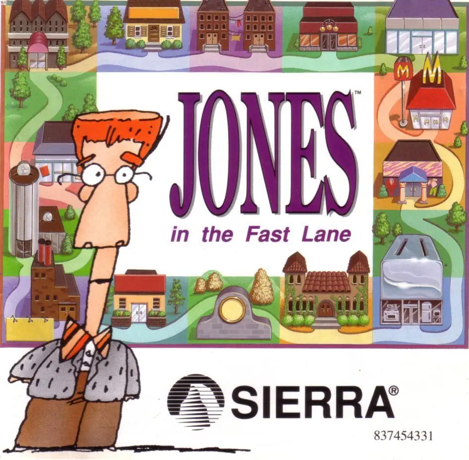 Jones in the Fast Lane Game Cover
