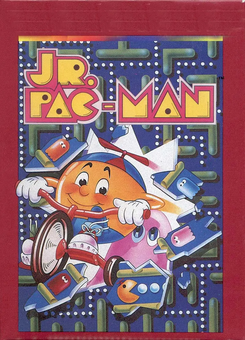 Jr. Pac-Man Game Cover