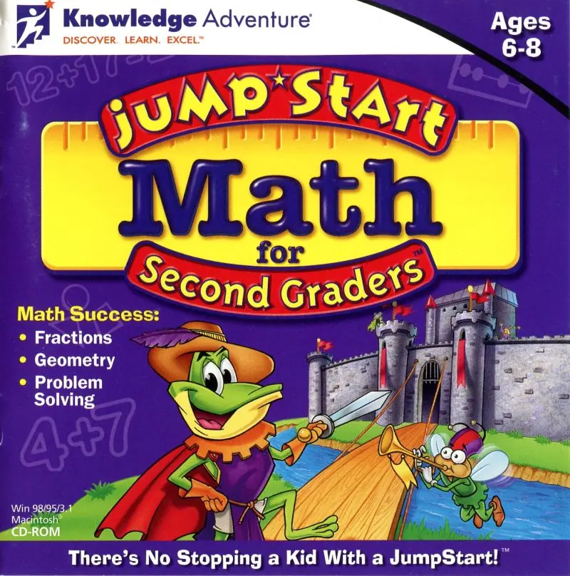 JumpStart 2nd Grade Math Game Cover