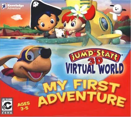 JumpStart 3D Virtual World: My First Adventure Game Cover