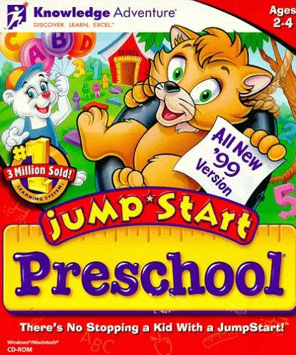 JumpStart Advanced Preschool Game Cover