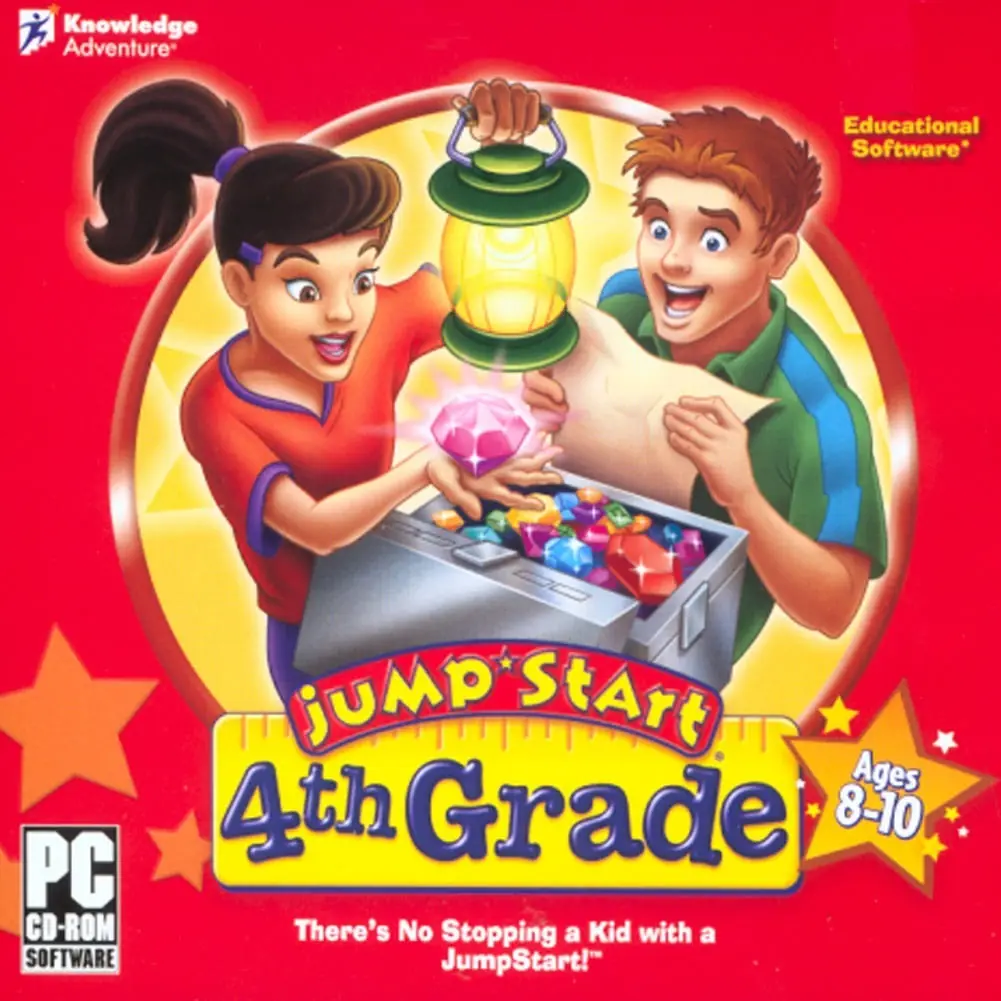 JumpStart Adventures 4th Grade: Sapphire Falls Game Cover