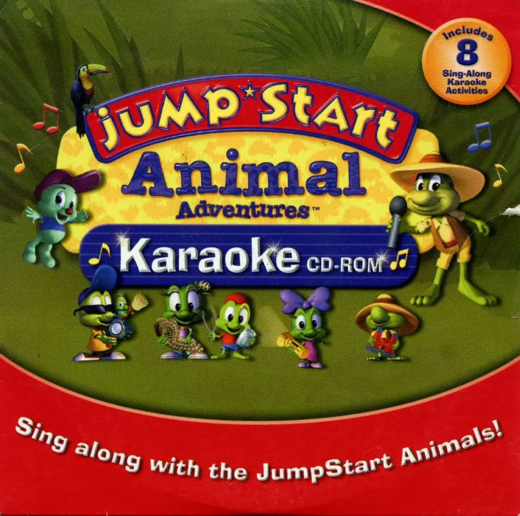 JumpStart Animal Adventures Karaoke Game Cover