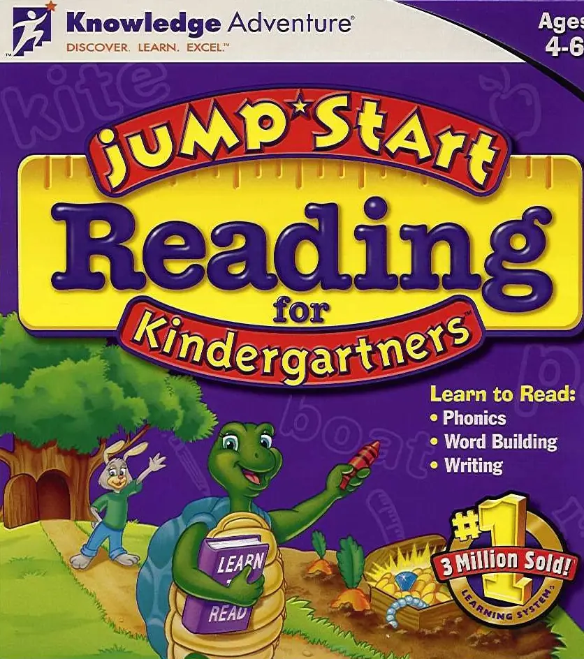 JumpStart Kindergarten Reading Game Cover