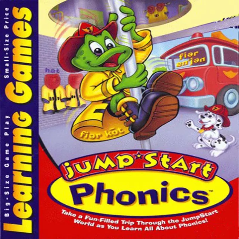 JumpStart Learning Games: Phonics Game Cover