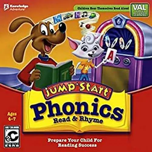 Jumpstart Phonics - Read & Rhyme Game Cover