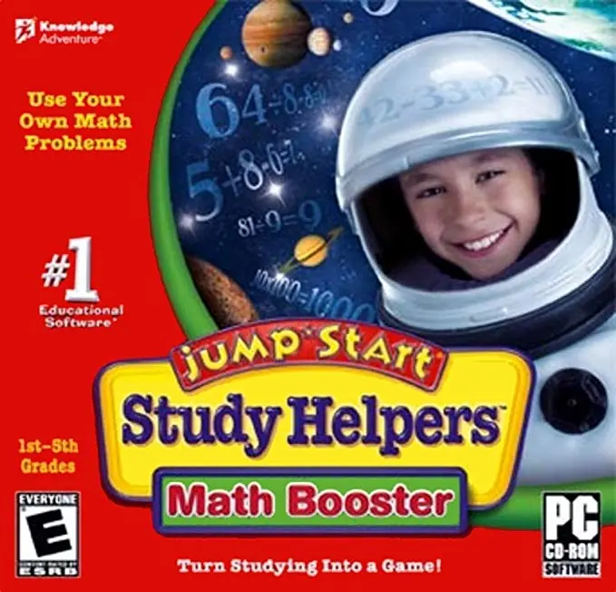 JumpStart Study Helpers Math Booster Game Cover