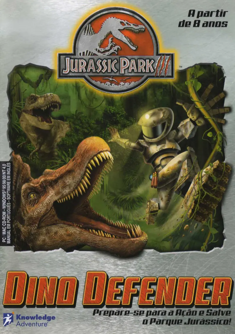 Jurassic Park III: Dino Defender Game Cover