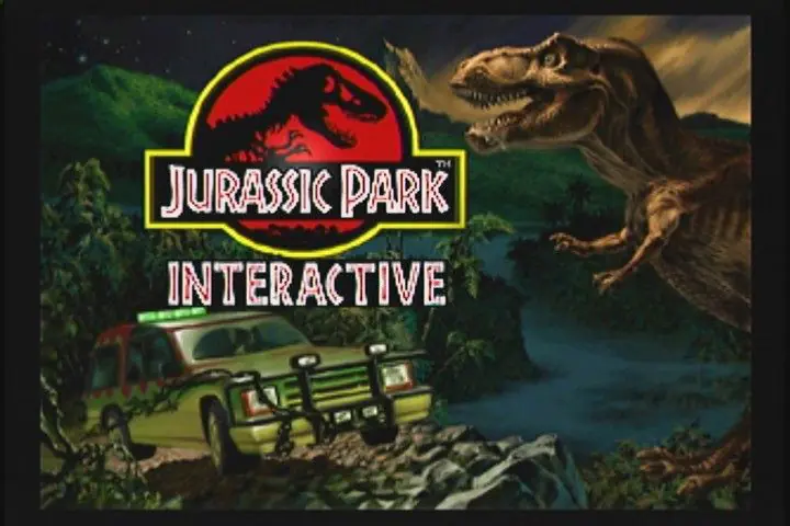 Jurassic Park Interactive Game Cover