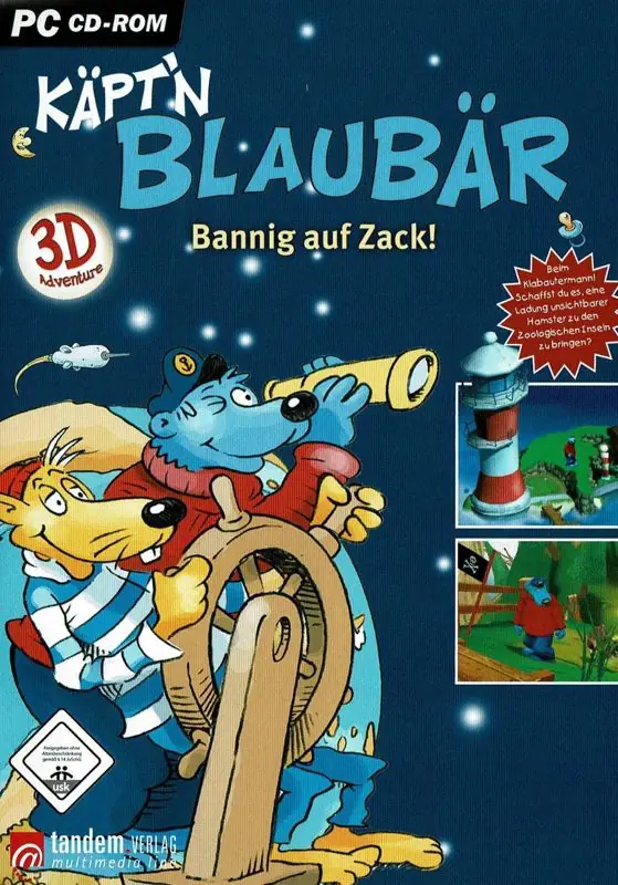 Käpt'n Blaubär: Bannig auf Zack! Game Cover