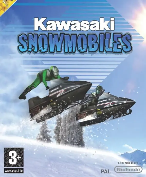 Kawasaki Snowmobiles Game Cover