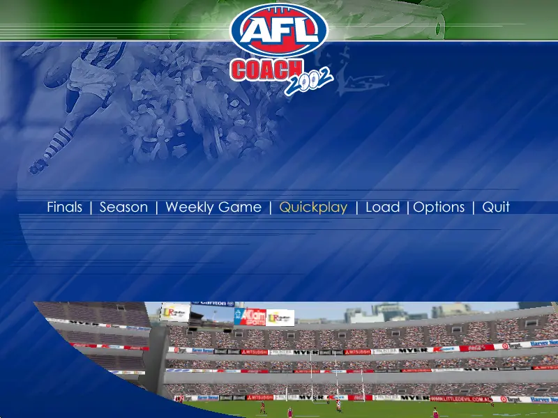 Kevin Sheedy’s AFL Coach 2002 Game Cover