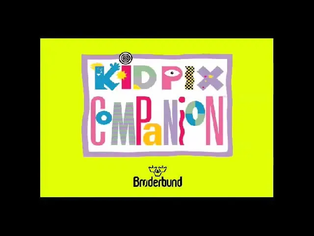Kid Pix Companion Game Cover
