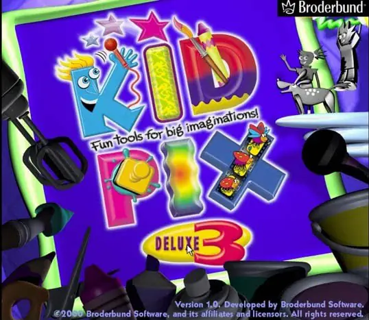 Kid Pix Deluxe 3 Game Cover