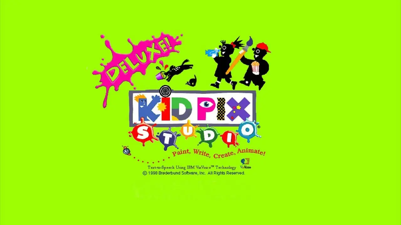 Kid Pix Studio Deluxe Game Cover