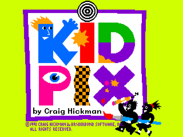 Kid Pix Game Cover