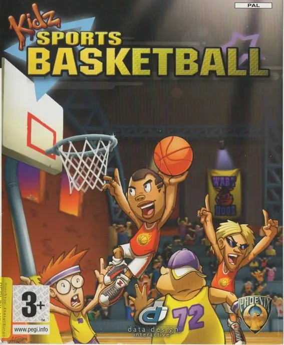 Kidz Sports: Basketball Game Cover