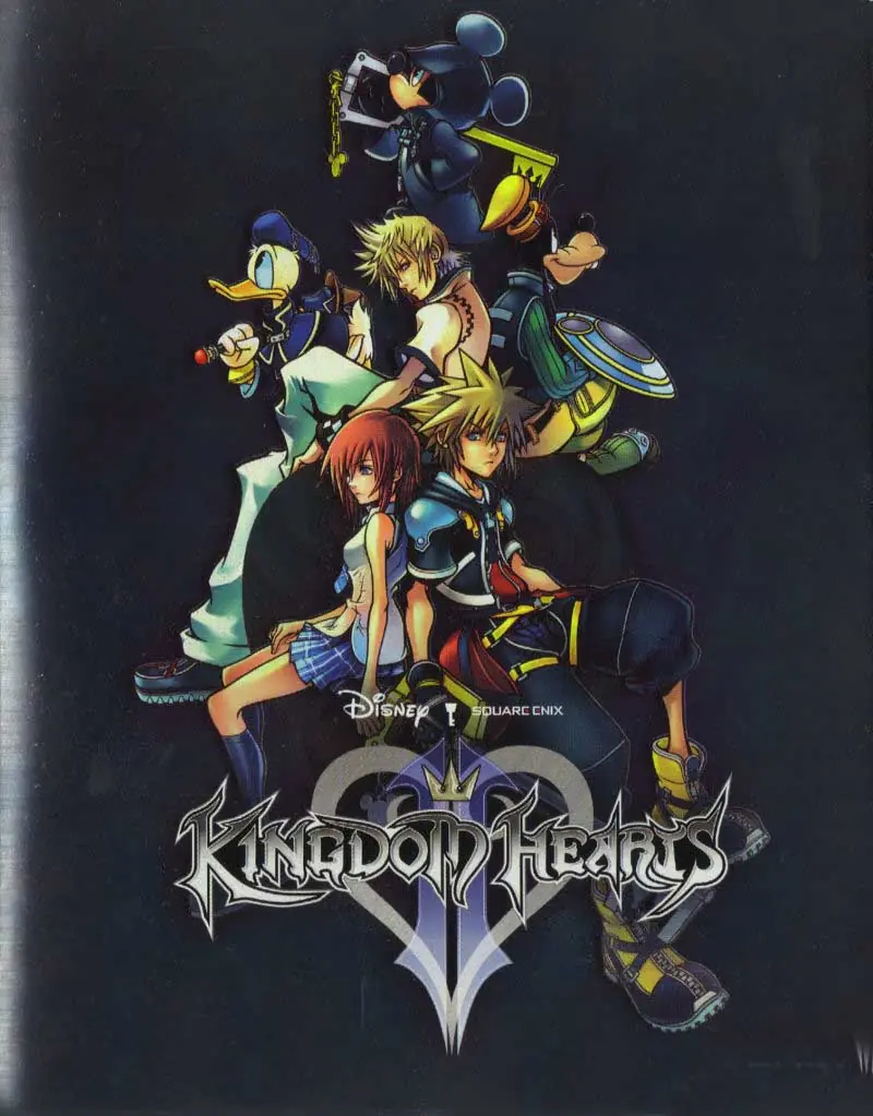 Kingdom Hearts II Game Cover