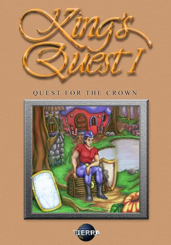 King's Quest: Quest for the Crown Game Cover