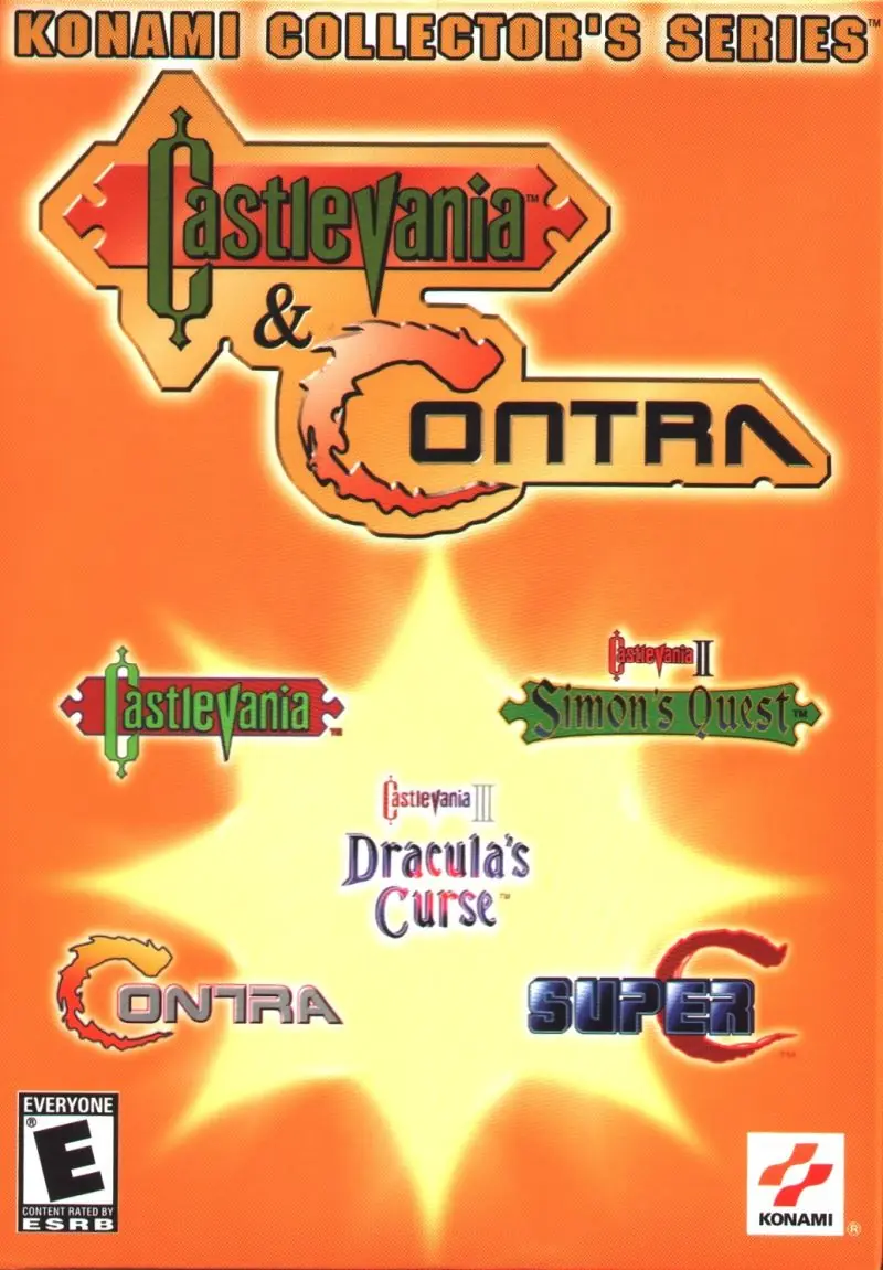 Konami Collector's Series: Castlevania & Contra Game Cover