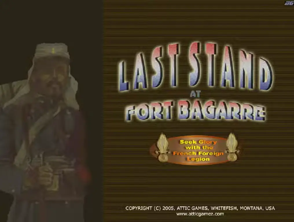 Last Stand at Fort Bagarre Game Cover
