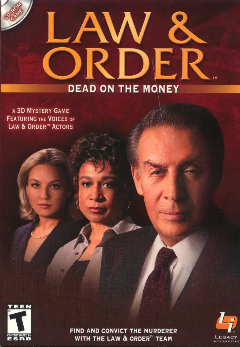 Law & Order: Dead on the Money Game Cover